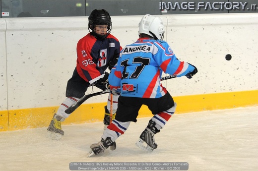 2010-11-14 Aosta 1822 Hockey Milano Rossoblu U10-Real Como - Andrea Fornasetti